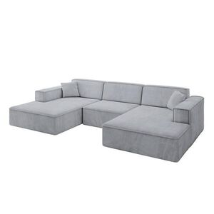 ALTDECOR SEDACÍ SOUPRAVA IREA-U1-v4 – 301 x 165 x 77 cm, šedá obraz