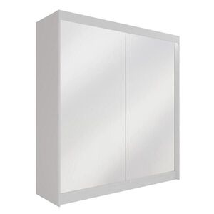 ALTDECOR ŠATNÍ SKŘÍŇ AMOHA s LED – 200 cm – bílá obraz