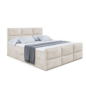 ALTDECOR AMERICKÁ postel OHIO-Z – 200 x 200 cm – H4 – ecru obraz