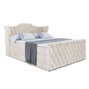 ALTDECOR POSTEL boxspring VILA-Z KING – 200 x 200 – H3/H4 – krémová obraz
