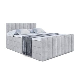 ALTDECOR POSTEL boxspring OTTA-Z KING – 200 x 200 – H3/H4 – světle šedá obraz
