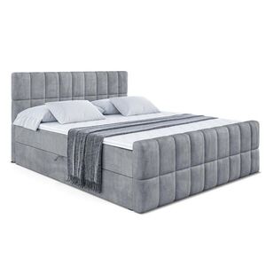 ALTDECOR AMERICKÁ postel MIAMI-Z – 120 × 200 cm – H3 – šedá obraz