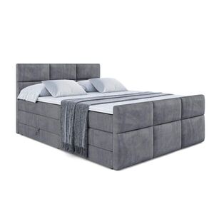 ALTDECOR POSTEL boxspring OHIO-Z KING – 140x200 – H3/H4 – tmavě šedá obraz