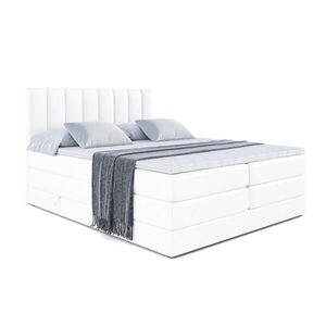 ALTDECOR POSTEL boxspring OTTA KING – 200 x 200 – H3/H4 – vysoce lesklá bílá obraz