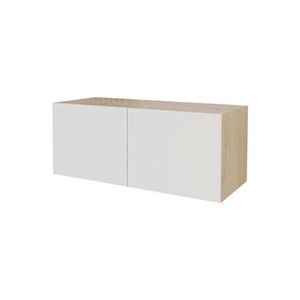 ALTDECOR NÍZKÁ komoda ELIO-W 100 x 40 x 40 cm – Artisan / bílá obraz