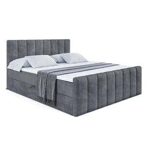 ALTDECOR AMERICKÁ postel OTTA-Z – 200 x 200 cm – H3 – tmavě šedá obraz