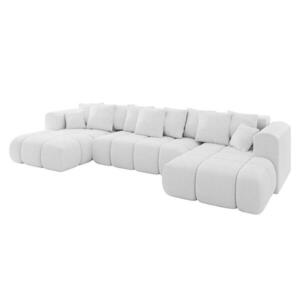 ALTDECOR SEDACÍ SOUPRAVA CLOUD-U-v1 405x185x90, bílá, buklé obraz
