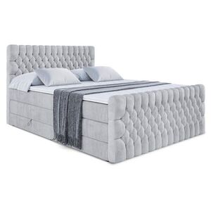 ALTDECOR POSTEL boxspring SERENE-Z KING – 180 x 200 – H3/H4 – světle šedá obraz