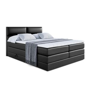 ALTDECOR POSTEL boxspring BOXI3 KING – 200 x 200 – H3/H4 – vysoce lesklá černá obraz