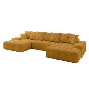 ALTDECOR SEDACÍ SOUPRAVA ENSI-U – 353 × 164 × 69 cm curry žlutá obraz