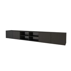 ALTDECOR NÍZKÁ komoda KITO-W 3x100x40x40 cm – černá obraz