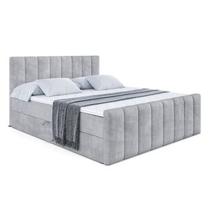 ALTDECOR AMERICKÁ postel OTTA-Z – 160 × 200 cm – H3 – světle šedá obraz