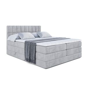 ALTDECOR POSTEL boxspring MIAMI KING – 180x200 – H3/H4 – světle šedá obraz