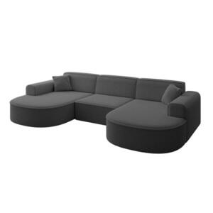 ALTDECOR SEDACÍ SOUPRAVA MARI-U1 – 303 x 171 x 79 cm, šedá buklé obraz