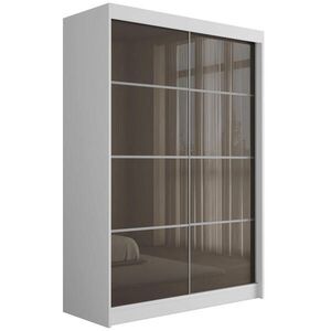 ALTDECOR ŠATNÍ SKŘÍŇ PEKA III – 150 cm – bílá|šedá obraz