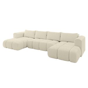 ALTDECOR SEDACÍ SOUPRAVA CLOUD-U 405x185x90 béžová buklé obraz