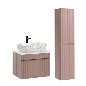 Petits-meubles KOUPELNOVÝ NÁBYTEK 60.4cm Zelie 2er-Set Rose obraz