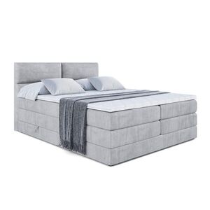 ALTDECOR POSTEL boxspring BOXI3 KING – 180x200 – H3/H4 – světle šedá obraz