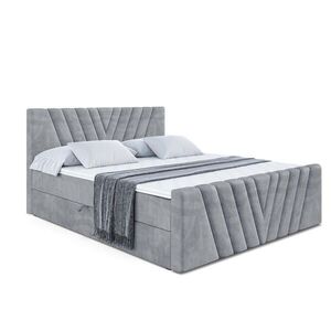 ALTDECOR AMERICKÁ postel ERNINA-Z – 160 × 200 cm – H3 – šedá obraz