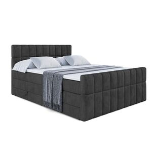 ALTDECOR POSTEL boxspring MIAMI-Z KING – 160x200 – H3/H4 – černá obraz