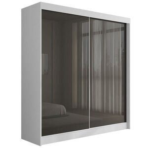 ALTDECOR ŠATNÍ SKŘÍŇ PEKA – 200 cm – bílá|šedá obraz
