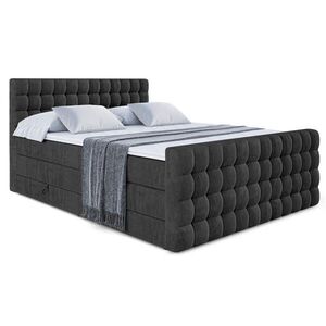 ALTDECOR POSTEL boxspring VIONE-Z KING – 180 x 200 – H3/H4 – černá obraz