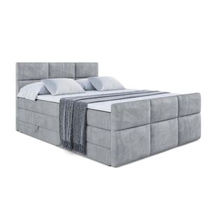 ALTDECOR POSTEL boxspring OHIO-Z KING – 140x200 – H3/H4 – šedá obraz