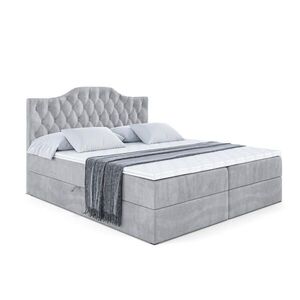 ALTDECOR AMERICKÁ postel VILA-1 – 180 × 200 cm – H3 – světle šedá obraz
