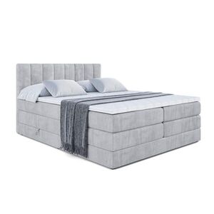 ALTDECOR POSTEL boxspring OTTA KING – 180x200 – H3/H4 – světle šedá obraz