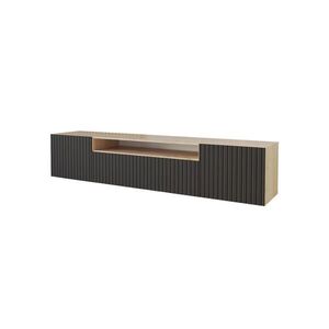 ALTDECOR NÍZKÁ komoda KITO-W 200 x 40 x 41 cm – Artisan / černá obraz