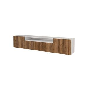ALTDECOR NÍZKÁ komoda KITO-W 200 x 40 x 41 cm – bílá / Katania obraz