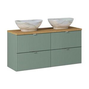 Petits-meubles DVOJUMYVADLO 120.4cm Jade Zelená a dřevo obraz