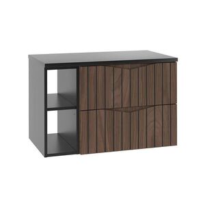 Petits-meubles SKŘÍŇKA POD UMYVADLO 80.6cm Siena Dřevo a černá obraz