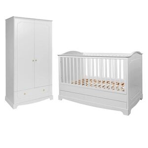 Petits-meubles POKOJ PRO MIMINKO 2DÍLNÝ Royal Bílá obraz