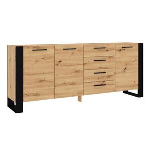 Petits-meubles SIDEBOARD Nouka Dřevo a černá obraz