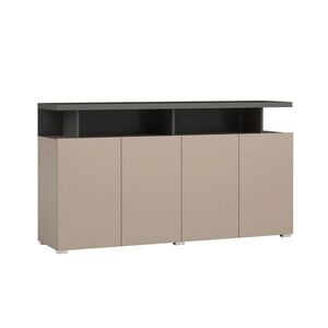 Petits-meubles SIDEBOARD Opio Taupe a antracit obraz