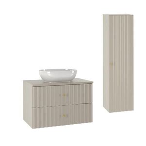Petits-meubles KOUPELNOVÝ NÁBYTEK 80.6cm Izae 2er-Set Kašmír obraz