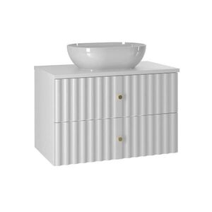 Petits-meubles UMYVADLO 80.6cm Izae Bílá obraz
