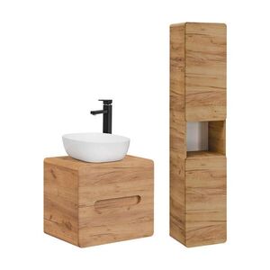 Petits-meubles KOUPELNOVÝ NÁBYTEK 60cm Arun 2er-Set Dřevo obraz