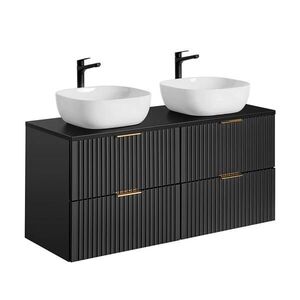 Petits-meubles DVOJUMYVADLO 120.8cm Adriel Matná černá obraz