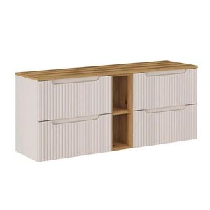 Petits-meubles SKŘÍŇKA POD UMYVADLO 140.4cm Riva Kašmír a dřevo obraz