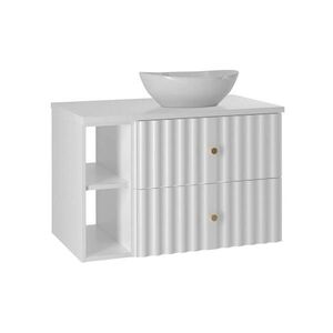 Petits-meubles UMYVADLO 80.6cm Izae Bílá obraz