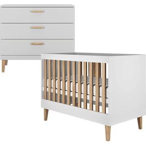 Petits-meubles POKOJ PRO MIMINKO 2DÍLNÝ Kubi Bílá obraz