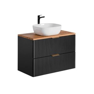 Petits-meubles UMYVADLO 80.6cm Adriel Černá obraz