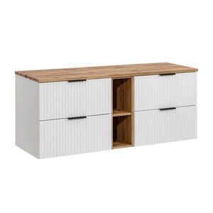 Petits-meubles SKŘÍŇKA POD UMYVADLO 140.8cm Adriel Bílá obraz
