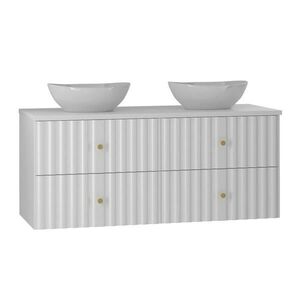 Petits-meubles DVOJUMYVADLO 120.6cm Izae Bílá obraz