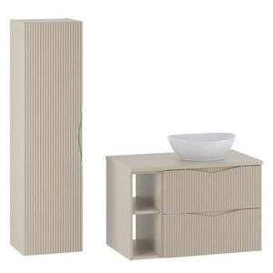 Petits-meubles KOUPELNOVÝ NÁBYTEK 80.6cm Tao 2er-Set Kašmír obraz