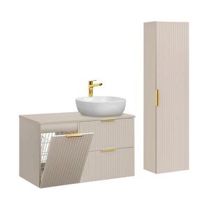 Petits-meubles KOUPELNOVÝ NÁBYTEK 100.8cm Adriel 2er-Set Kašmír obraz