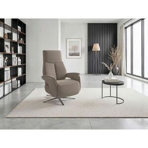 Sit & More RELAXAČNÍ KŘESLO, textil, šedohnědá obraz