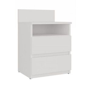 RAUMHIRSCH FURNITURE NOČNÍ STOLEK Bílý 40/59/32 obraz